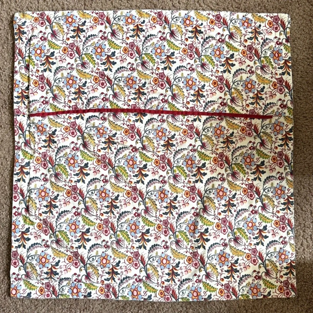 Vintage IKEA 1999 ALVINE GAVA Floral Scandinavian Throw Pillow Covers Set of 3